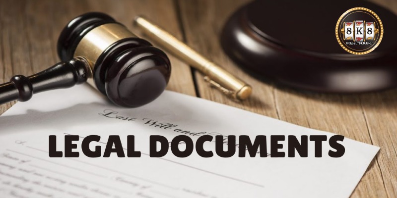 8K8 Review - Legal Documents