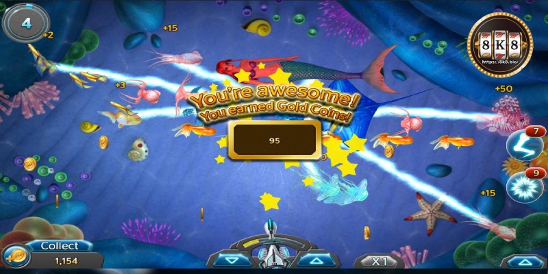 Easy steps to play 8K8 Fish Shooting