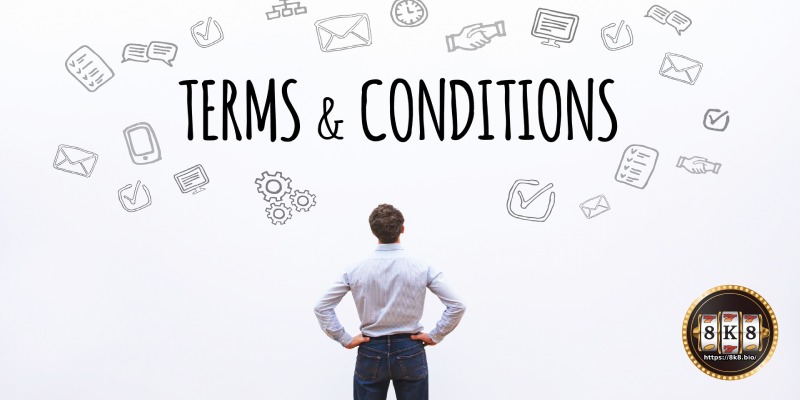 Terms and conditions when participating