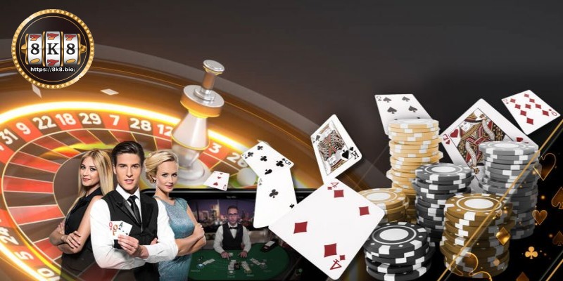 What is a live casino?
